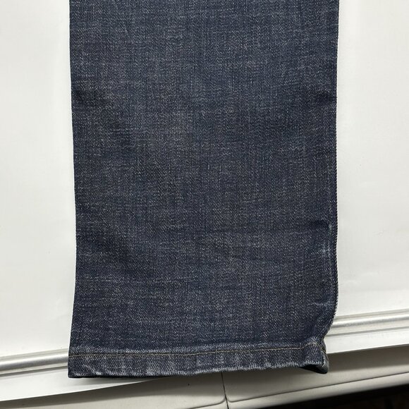 Hudson Sartor Slouchy Skinny Men' Size 36x30 Button Fly Dark Wash Denim Jeans - Picture 11 of 13